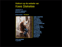 Tablet Screenshot of keessteketee.nl